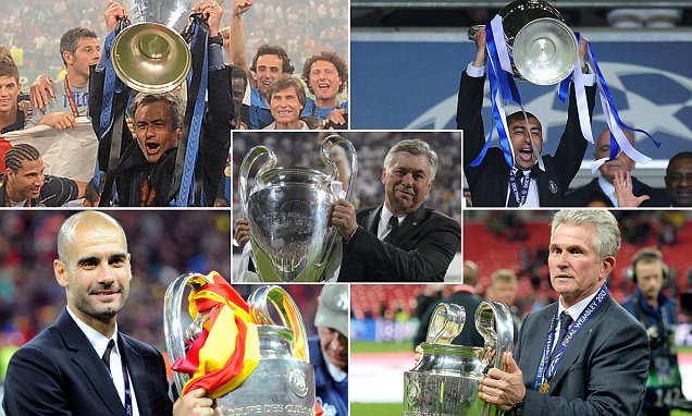 Kutukan Piala Champions, Ancelotti Susul Mourinho dan Guardiola Didepak Klub